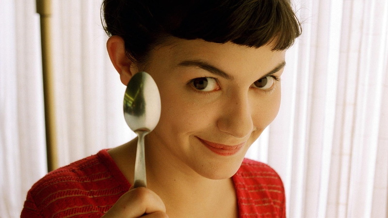 spoon, movies, 1080P, audrey, amelie, steel, tautou, stainless
