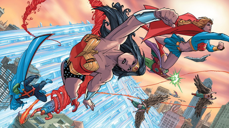 Supergirl, full length, event, holiday, Wonder Woman, Justice League Of America, outdoors, performance, adult, friendship, Hawkman, Green Lantern, nature