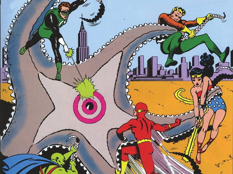 Wonder Woman, 720P, Martian Manhunter, Justice League Of America, Flash, Aquaman, Green Lantern, Comics