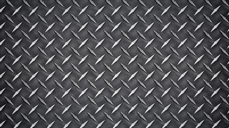 metal, pattern, diamond plate, 4K