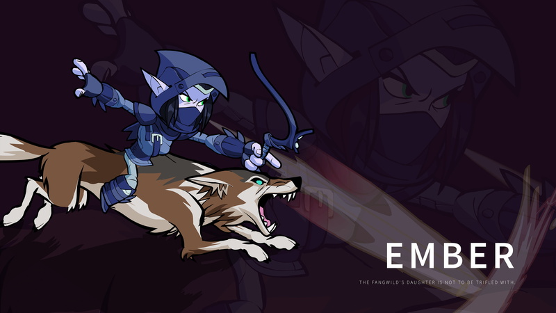 2K, Video Game, Brawlhalla, Ember (Brawlhalla)
