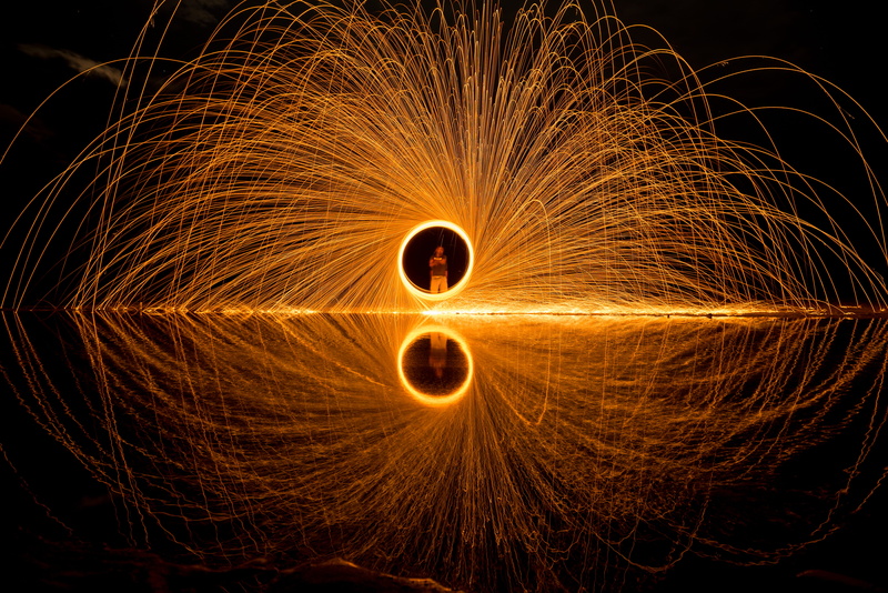 motion, shape, speed, spin, wire wool, circle, blurred motion, light, movement, steel wool, communication, fire, person, burning, long exposure, nature