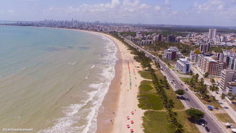 nature, 4K, João Pessoa, beach, drone photo, city, drone, landscape