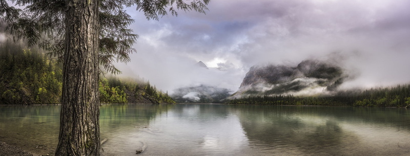 cloud - sky, mist, nature, sky, clouds, fog, mountain, no people, outdoors, tranquility, power in nature, environment, mountains, Canada, day, reflection