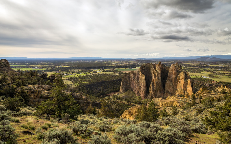 sky, bendoregon, cloud - sky, landscape, environment, non-urban scene, tranquil scene, formation, smithrock, mountains, scenics - nature, travel destinations