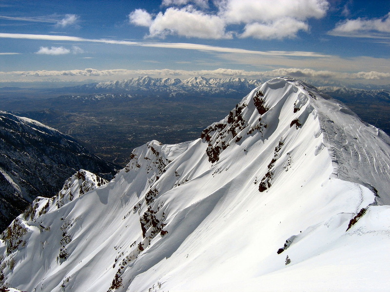 720P, snow, peak, mountains, summit, landscape
