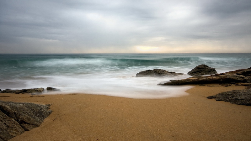 holiday, clouds, summer, 1080P, waves, scenics - nature, vacation, rock - object, tropical, sea, surfing, seashore, bay, body of water, tourism, coast
