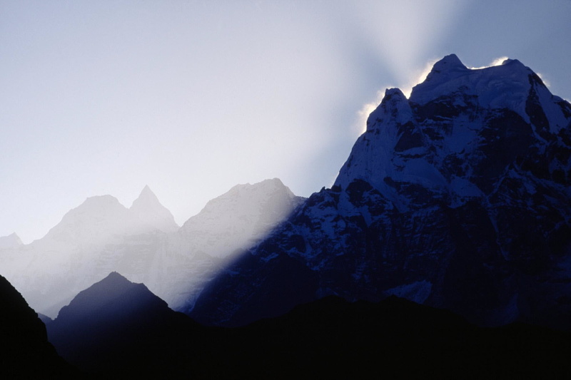 tranquil scene, scenics - nature, asia, famous Place, white, blue, snow, winter, china - East Asia, mt. Everest, nepal, physical geography, mountain Ridge