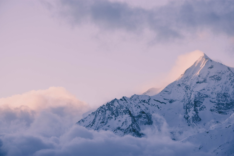 tranquil scene, mountain range, non-urban scene, scenics - nature, idyllic, everest, snow, no people, mt, sky, white color, cold temperature, cloud - sky