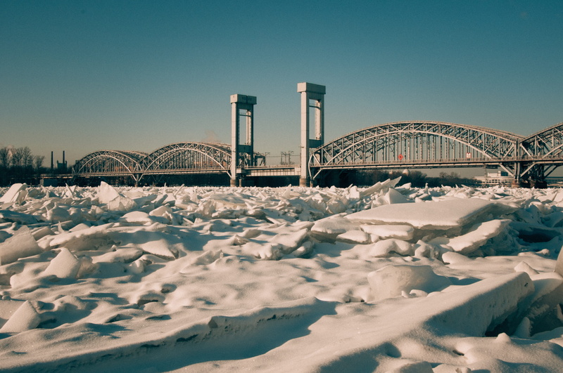 saint petersburg, neva, sky, architecture, nature, beauty, built structure, ice, no people, frost, bay, bridge, megalopolis, outdoors, travel, russia, clear sky