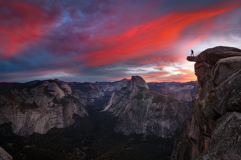 activity, cliff, scenics - nature, non-urban scene, tranquil scene, beauty in nature, adventure, mountain peak, rock formation, 480P, mountain, rock - object