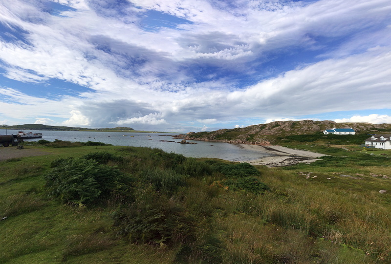 non-urban scene, beach, hebrides, coast, tranquil scene, argyll, landscape, plant, growth, 5K, Scotland, day, mull, grass, Iona, isle, no people, water