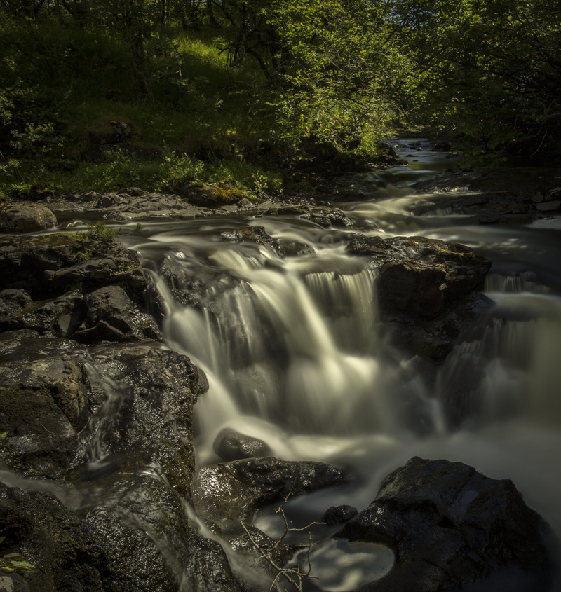 isle of skye, motion, blurred motion, land, tree, beauty in nature, portree, river haultin, water long exposure, nature, skye, power in nature, flowing water