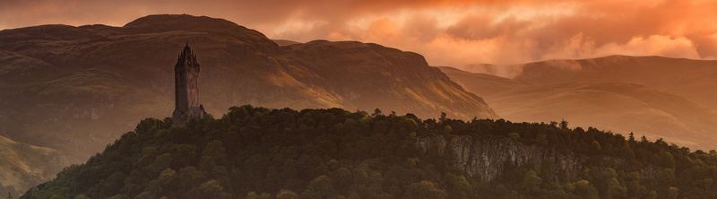 Scenery, beauty in nature, canoneos6d, Summit, View, tourism, AbbeyCraig, Landscape, environment, craig, tree, Woods, abbey, no people, land, History, panorama