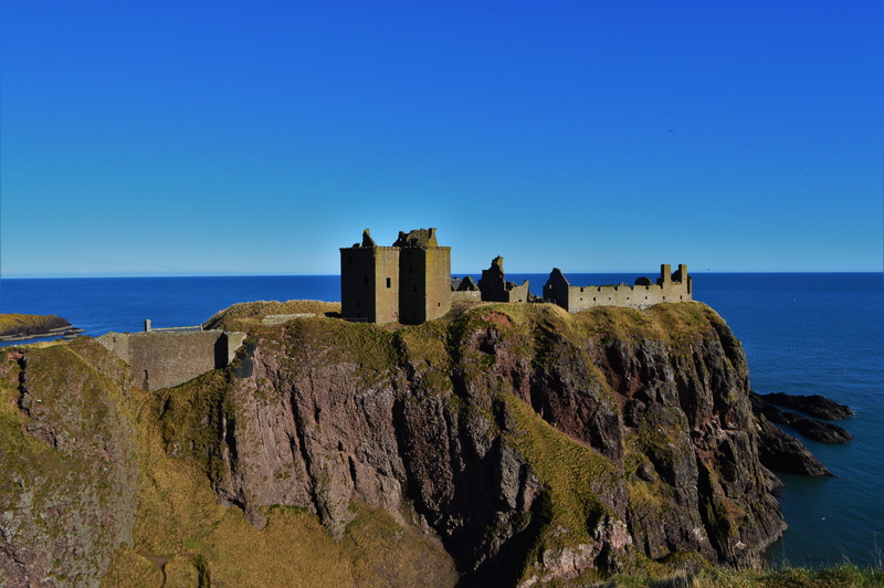 historic, nature, solid, near, landscape, water, gray, sea, building, fortress, 5K, scenic, blue, travel destinations, scenics - nature, rock, rock - object