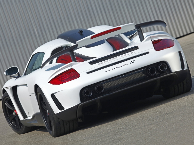 auto racing, transportation, outdoors, carbon edition, white, no people, spoiler, Carrera GT, car, 1080P, speed, shiny, still life, land vehicle, high angle view