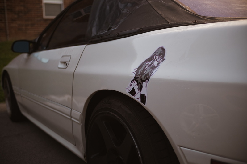 outdoors, rx7, windshield, mode of transportation, animal, travel, motor vehicle, animal wildlife, JDM, bird, vertebrate, animals in the wild, stationary