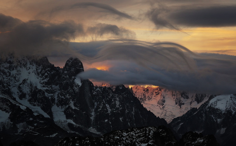 Nature s, french, black, 720P, alps, Nature, mountains, s, best, Best s, French alps, snow