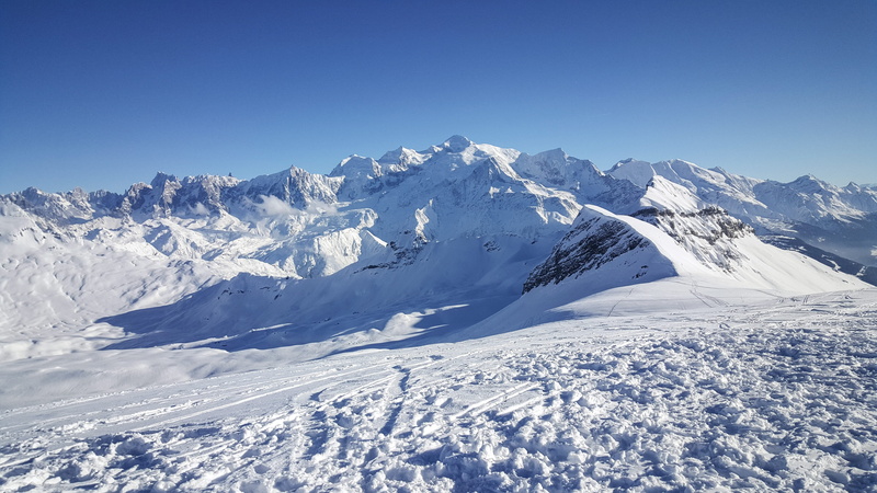 eternity, scenics - nature, clear sky, chamonix, rocks, sky, blue, apls, montblanc, snowcapped mountain, nature, french alps, environment, flaine, snowboarding