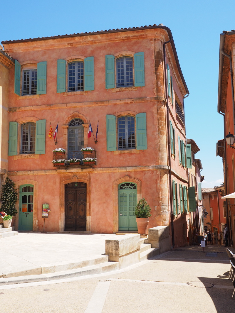 building, village, europe, marketplace, ochre colours, sunlight, town hall, shadow, historically, canton apt, old town, nature, 4K, arrondissement apt
