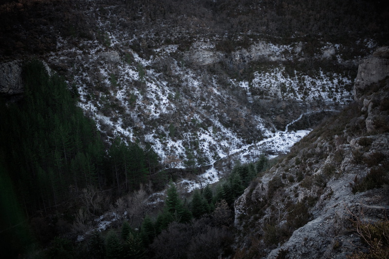 5K, waterfall, plant, day, rock - object, flowing, french, motion, rock, alps, forest, land, nature, hautes-alpes, wild, mountain, water, beauty in nature