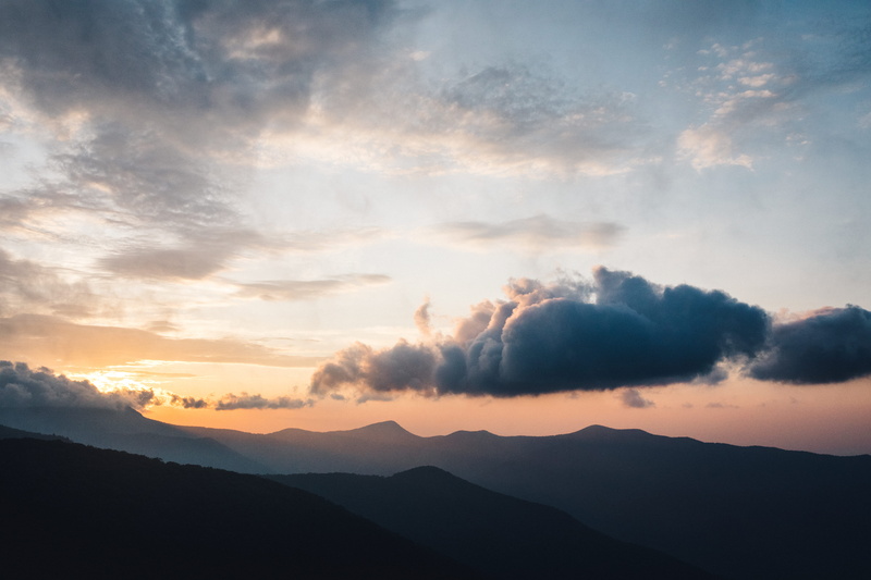 scenics - nature, environment, summer, cloud - sky, adventure, golden hour, white, sky, outdoor, north carolina, silhouette, background
