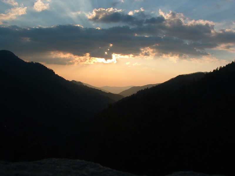 tennessee, sunset, 1080P, mountains, smoky, 3d and abstract