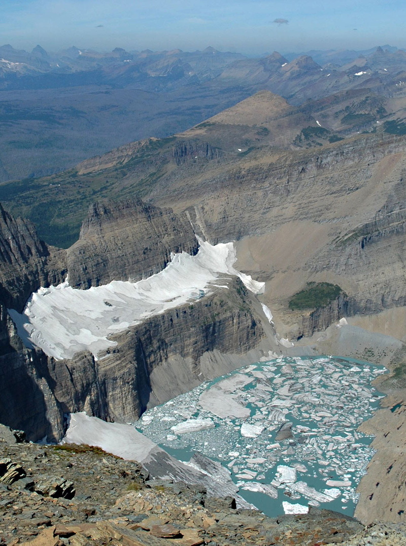 snow, idyllic, scenics, beauty in nature, nature, rock - Object, mountain Range, cold temperature, landscape, mountain, ice, Grinnell Glacier, grinnell