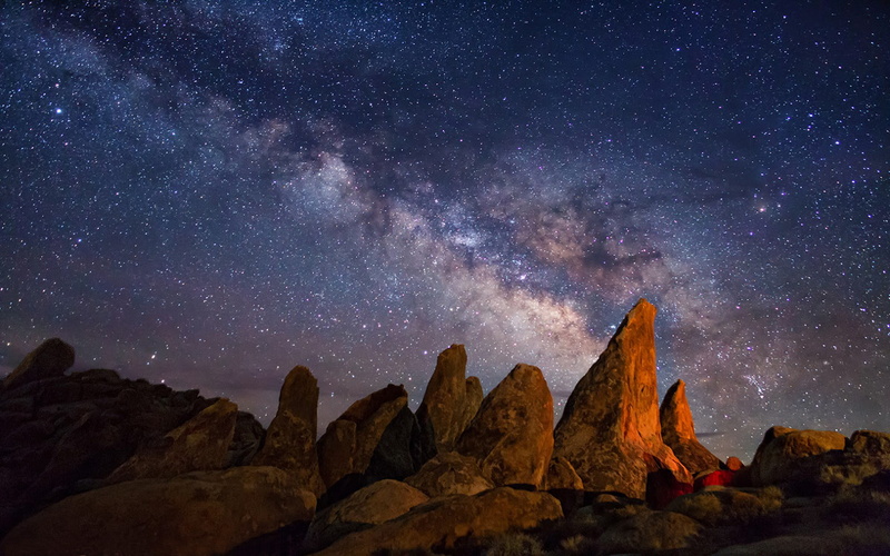hills, alabama, california, eastern, milky, nevada, overnight, usa, rocky, 1080P, desktop, formations, slopes, sierra, near, way, hd