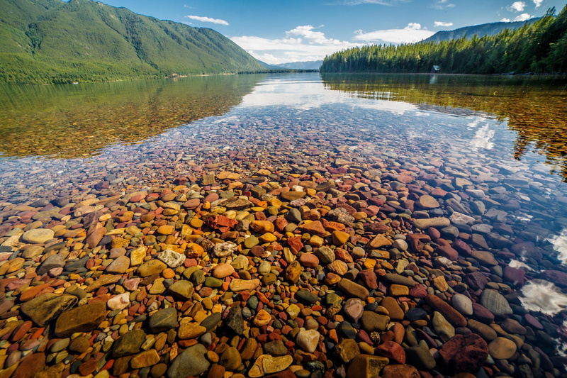 lake, nature, 1080P, Glacier National Park, landscape