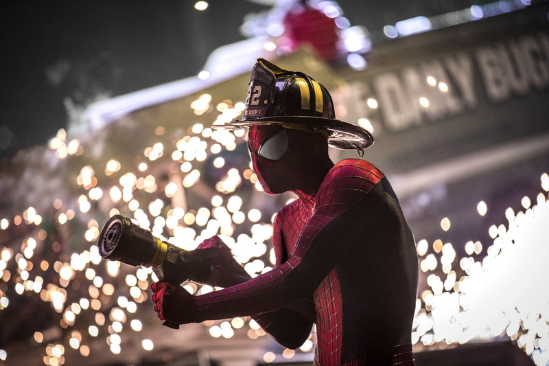 2K, New The Amazing Spider-Man 2, helmet, The Amazing Spider-Man 2, Spider-Man, background, Andrew Garfield, Peter Parker