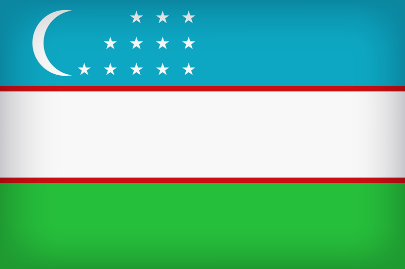 4K, Flag Of Uzbekistan, Uzbek, Uzbekistan Large Flag, Uzbekistan, Flag