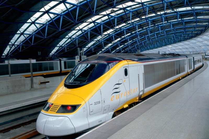 Train Station, Vehicles, Vehicle, Eurostar, 720P, Train