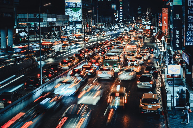 car, city, Asia, vehicle, traffic, 1080P, Taiwan, cityscape