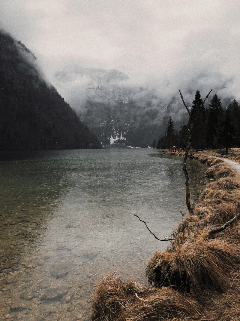 cloud - sky, outdoors, germany, lake, land, non-urban scene, tranquil scene, scenics - nature, no people, day, nature, 2K, animal themes, schönau am königssee