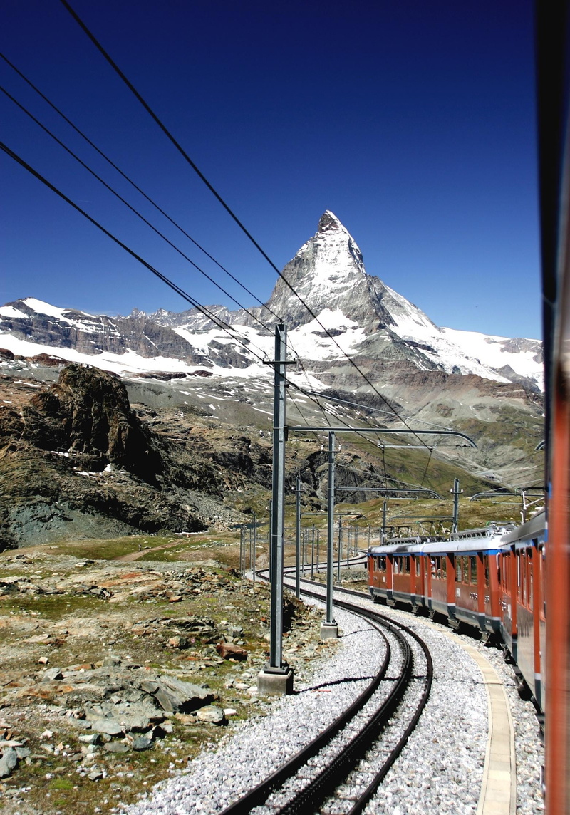 Gornergrat, clear sky, nature, transportation, cable, mountain Range, winter, no people, mountain railway, glacier, upper lines, travel, mountains, cold temperature