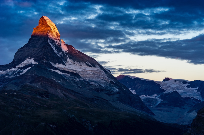 environment, tall - High, snowcapped, 5K, formation, sunset, scenics, non-urban scene, brown, adventure, panoramic, travel Destinations, high Up, zermatt