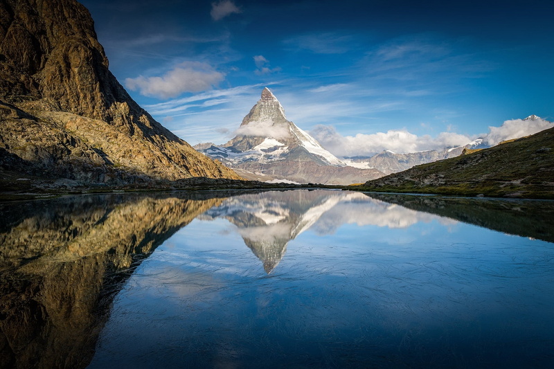 glacier, majestic, travel Destinations, scenics - nature, europe, waterfront, snowcapped, nature, national Landmark, environment, alps, 1080P, outdoors