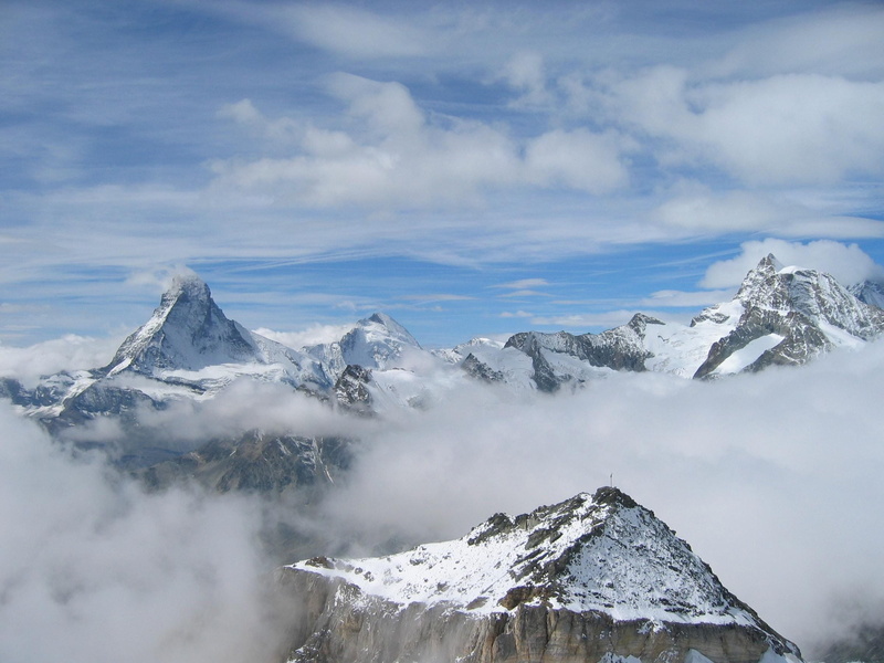 extreme weather, formation, environment, beauty In Nature, sky, Switzerland, blue, no People, outdoors, scenics - nature, european Alps, mountain Range