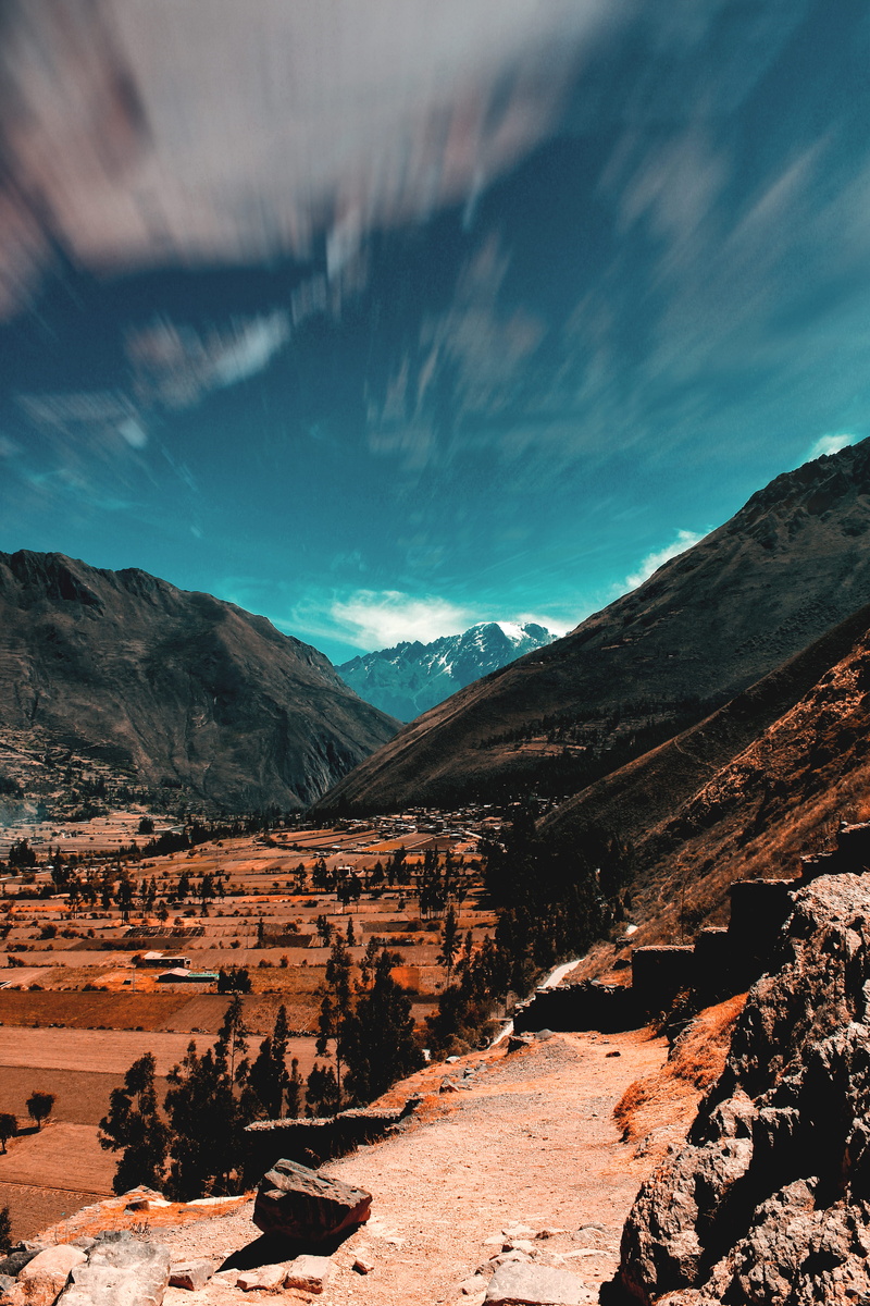 travel, tranquil scene, tranquility, travel destinations, cloud - sky, mountain, perutravel, day, climate, nature, rock - object, orangeteal