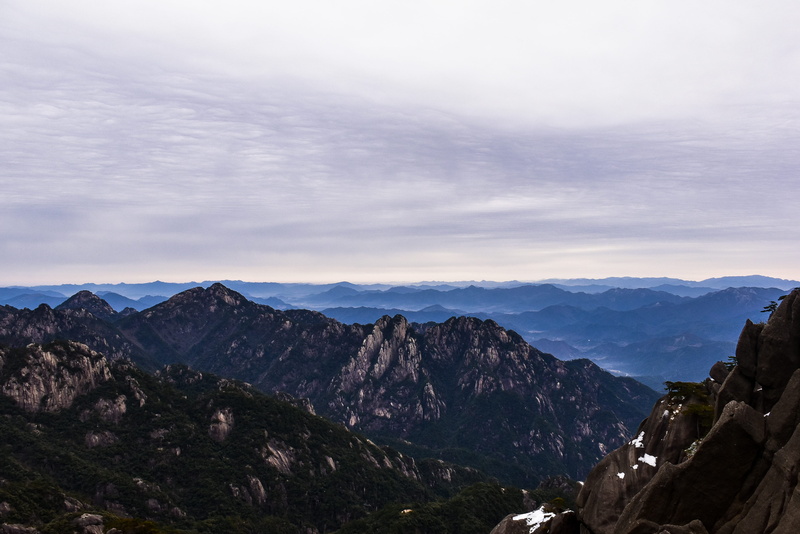 idyllic, nature, mountain peak, mountain view, non-urban scene, tree, beauty in nature, sky, china nature, Huangshan, scenics - nature, china landscape