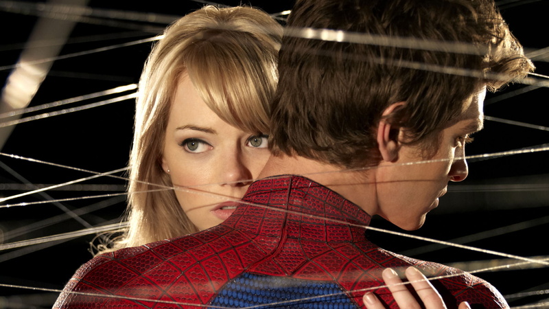 Emma Stone, Spider-Man, Andrew Garfield, The Amazing Spider-Man, 1080P