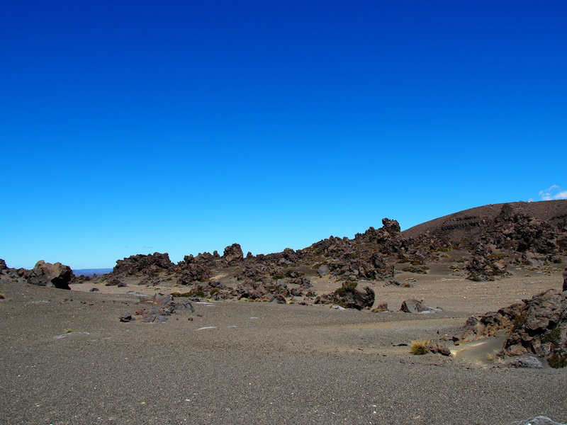 arid climate, nature, non-urban scene, blue, landscape, climate, clear sky, volcanic, semi-arid, beauty in nature, solid, day, rock - object, environment