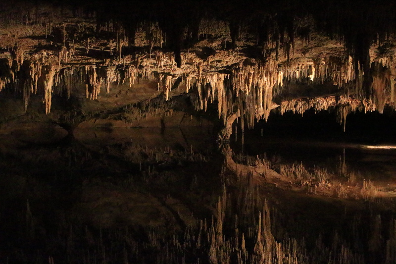 5K, tranquil, rocks, beauty in nature, exploration, reflection, landscape, dark, stalactite, wonderful, mystery, no people, outdoors, rock - object, peaceful