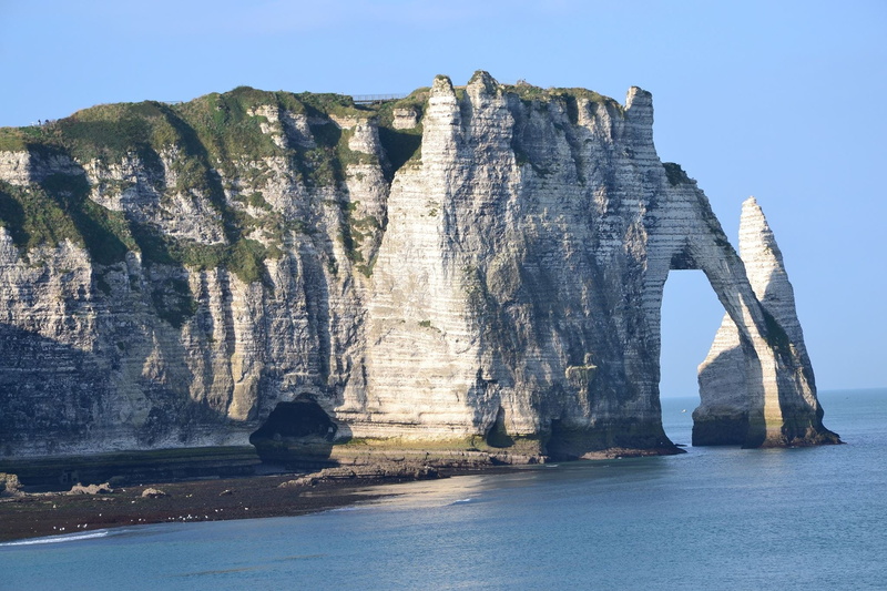 normandy, nature, eroded, cliff, rock, tourism, sky, beauty in nature, tranquil scene, tranquility, scenics - nature, outdoors, rock formation, roche, solid