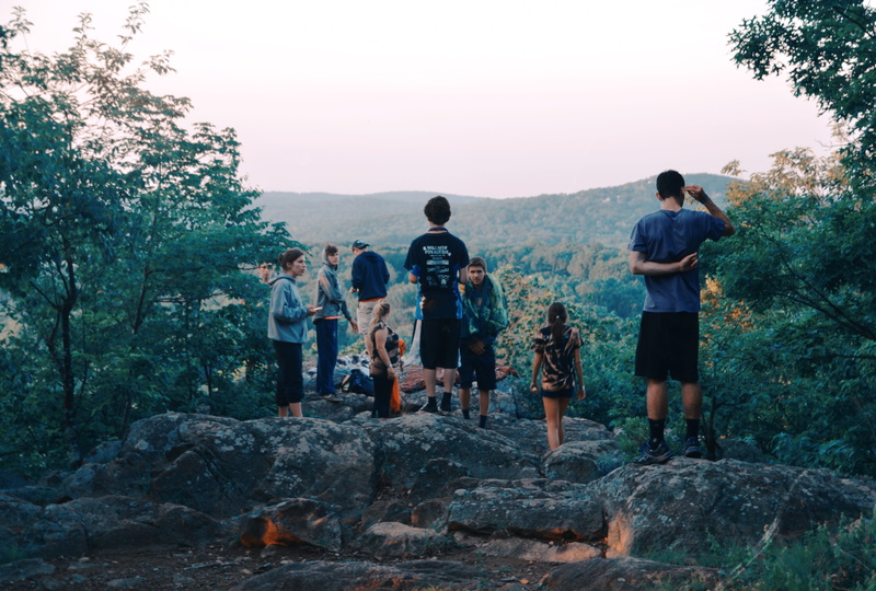 friendship, nature, man, travel, standing, environment, woman, group of people, outdoors, 4K, togetherness, land, lifestyles, plant, vacation, full length