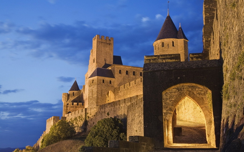 Carcassonne, 1080P, Castles