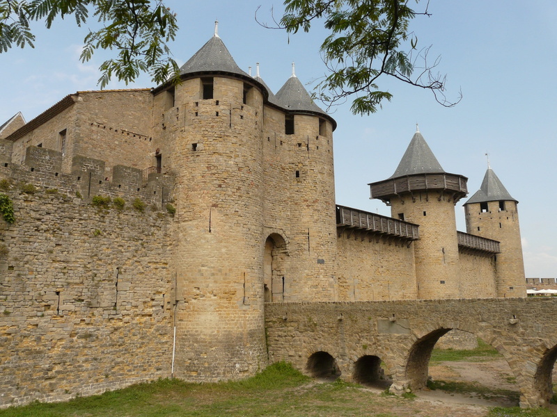 Castle, built structure, castle, lighting, day, old, abbey, fortress, pinnacle, no people, Architecture, outdoors, tree, history, night, clear sky, nature