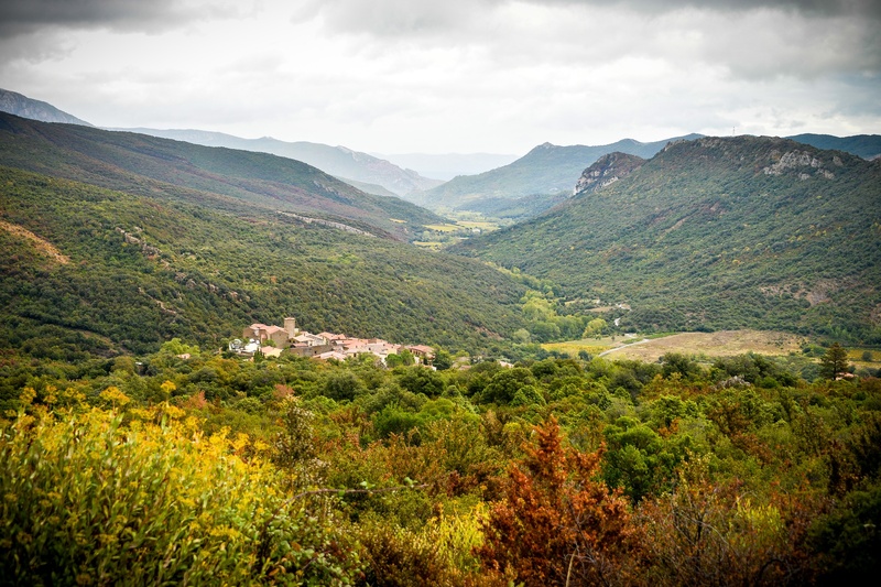 nature, scenics - nature, no people, landscape, plant, mountain, growth, tree, non-urban scene, outdoors, tranquility, sky, environment, aude, architecture