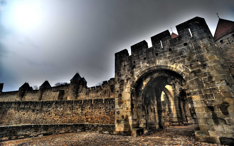 Castles, Carcassonne, 1080P